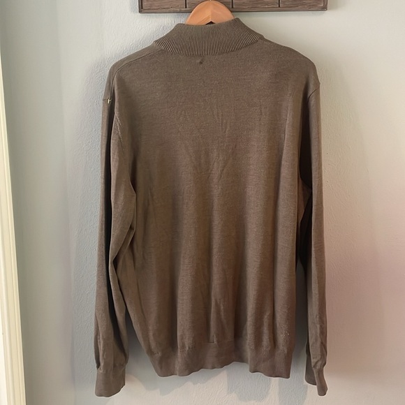 polo Golf Ralph Lauren 1/2 Zip 100% Merino Wool Sweater size XL - Picture 4 of 6